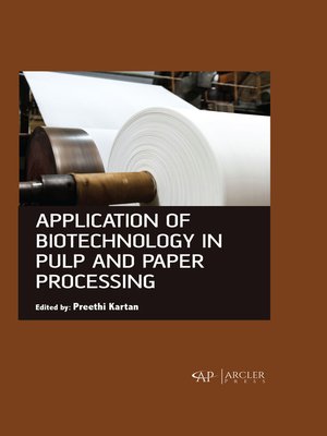 cover image of Application of Biotechnology in Pulp and Paper Processing